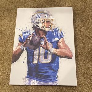 Justin Herbert Canvas